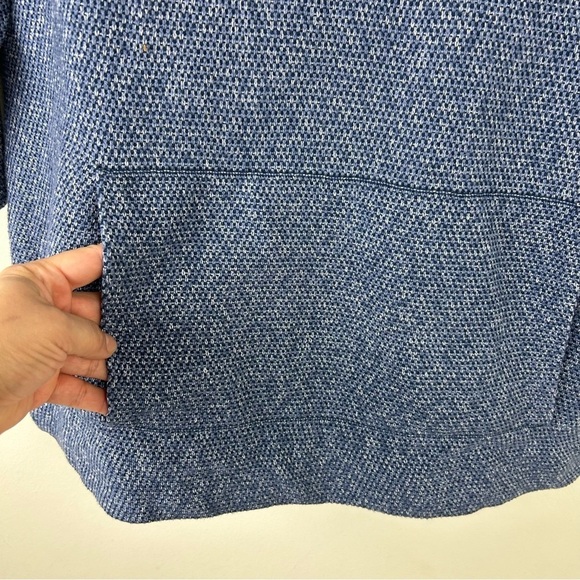 PureJill J. Jill Cotton marled long sleeve cowl neck sweater size: M Petite - Picture 3 of 11